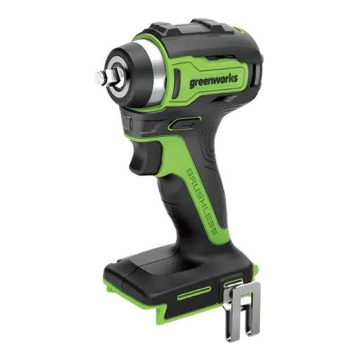 Гайковерт ударный Greenworks G24IW200 24V 3803607 (200 Нм) бесщеточный аккумуляторный — детальное фото